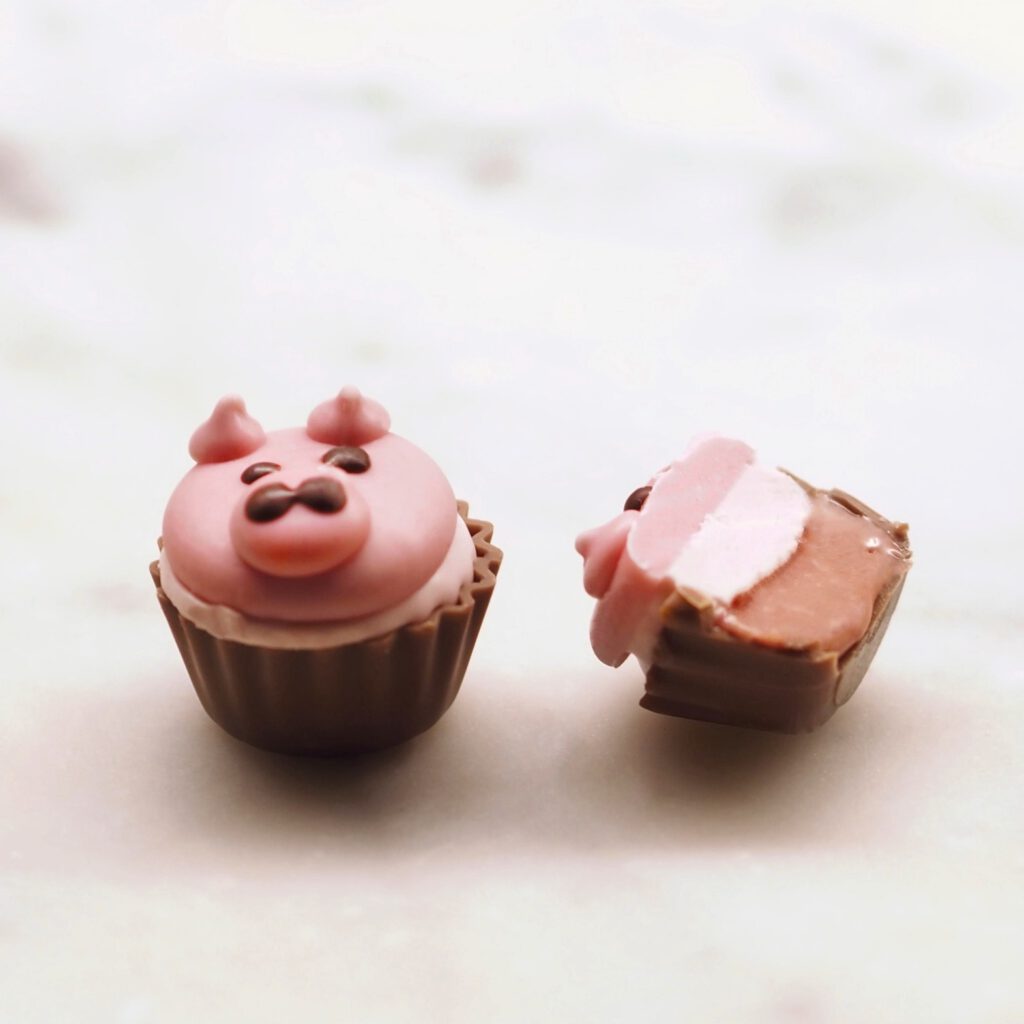 "Miss Piggy" Erdbeermousse