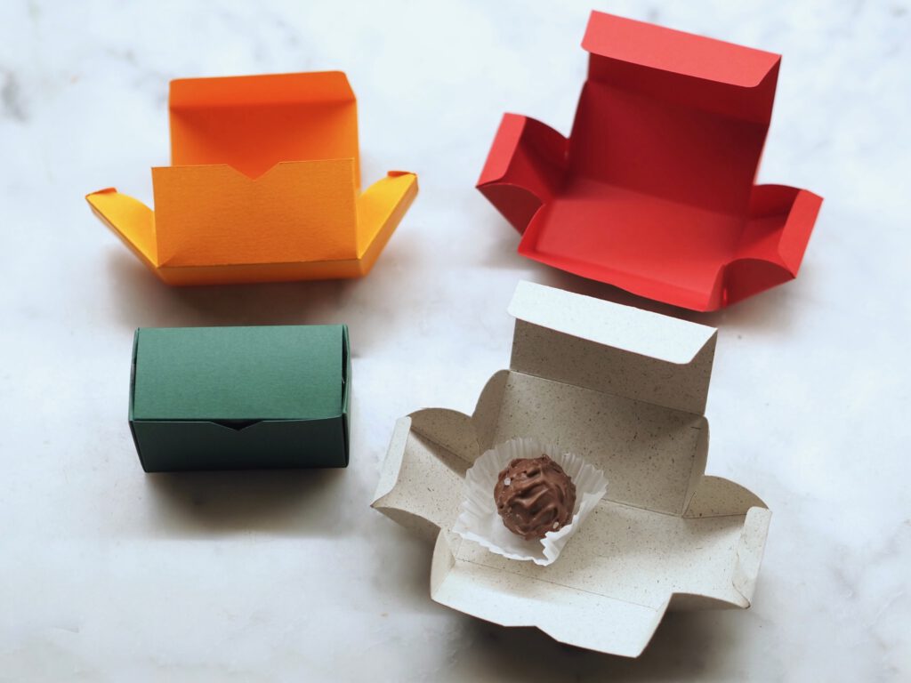 Pralinenboxen 2er bunt